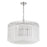 Crystorama Lofton 7 Light Chandelier, Polished Nickel