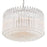 Crystorama Lofton 7 Light Chandelier, Polished Nickel