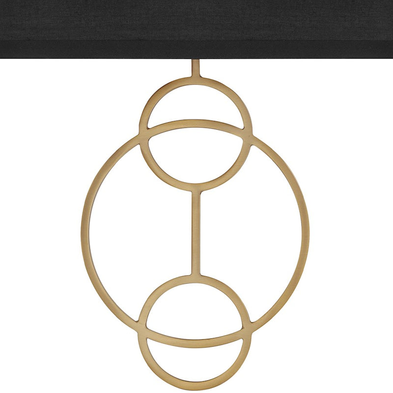 Crystorama Laurel 2 Light Sconce, Vibrant Gold/Black