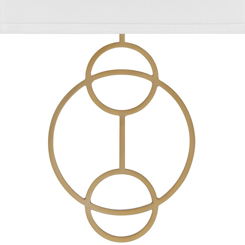 Crystorama Laurel 2 Light Sconce, Vibrant Gold/White