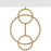 Crystorama Laurel 2 Light Sconce, Vibrant Gold/White