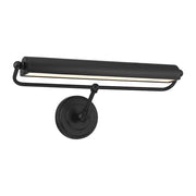 Crystorama Miller Integrated LED Picture Light, Matte Black - MLR-202-MK