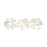 Crystorama Marselle 3 Light Sconce, Matte White