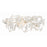 Crystorama Marselle 3 Light Sconce, Matte White