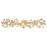 Crystorama Marselle 5 Light Sconce, Antique Gold