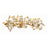 Crystorama Marselle 5 Light Sconce, Antique Gold