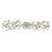 Crystorama Marselle 5 Light Sconce, Antique Silver