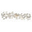 Crystorama Marselle 5 Light Sconce, Antique Silver