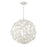 Crystorama Marselle 6 Light Pendant, Matte White - MSL-316-MT
