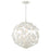 Crystorama Marselle 6 Light Pendant, Matte White