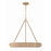 Crystorama Oakley 6 Light Chandelier, Soft Gold