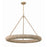 Crystorama Oakley 8 Light Chandelier, Soft Gold