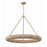 Crystorama Oakley 8 Light Chandelier, Soft Gold