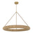 Crystorama Oakley 1 Light 48" Chandelier, Soft Gold - OAK-7539-SG