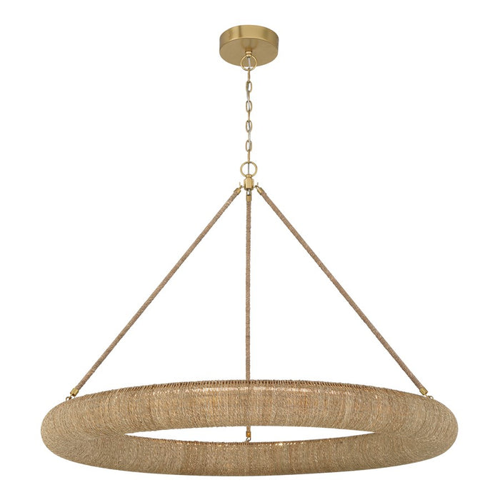 Crystorama Oakley 1 Light 48" Chandelier, Soft Gold - OAK-7539-SG