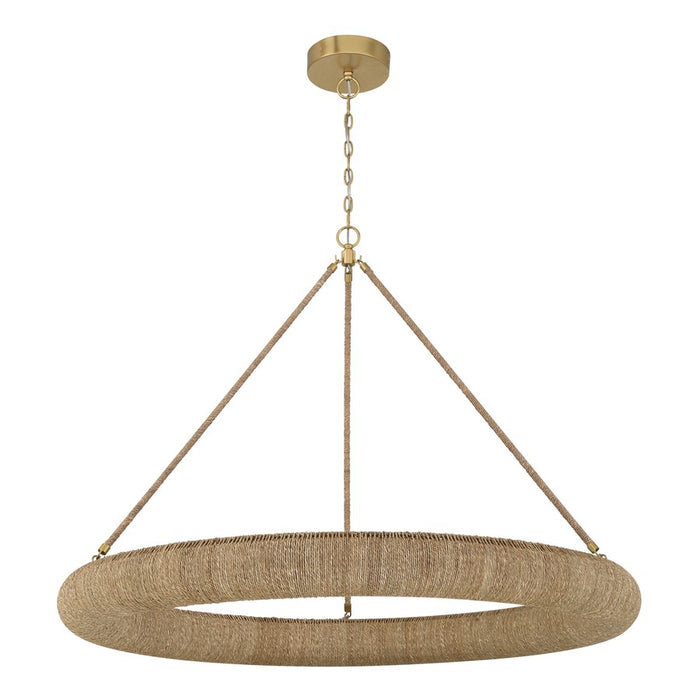 Crystorama Oakley 1 Light 48" Chandelier, Soft Gold