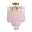 Crystorama Ollie 4Lt Semi Flush Mount, Brass/Sand Blush - OLL-6004-AG-BH-CEILING