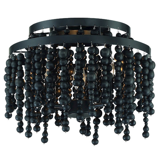 Crystorama Poppy 3 Light Ceiling Mount