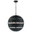 Crystorama Remy 6 Light Chandelier, Forged Bronze
