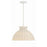 Crystorama Reese Pendant, Matte White