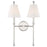Crystorama Riverdale 2 Light Wall Mount