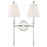 Crystorama Riverdale 2 Light Wall Mount