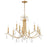 Crystorama Rollins 9 Light Chandelier, Antique Gold - ROL-18819-GA