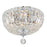 Crystorama Roslyn Ceiling Mount, Chrome