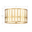 Crystorama Royston 3 Light Flush Mount, White