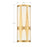 Crystorama Royston 2 Light Wall Sconce, White