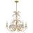 Crystorama Sadie 6 Light Chandelier, Antique Gold - SDE-4926-GA