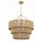 Crystorama Shyla 10 Light Chandelier, Soft Gold