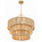 Crystorama Shyla 10 Light Chandelier, Soft Gold