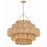 Crystorama Shyla 20 Light Chandelier, Soft Gold
