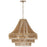 Crystorama Silas 6 Light Chandelier, Burnished Silver