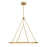 Crystorama Terrell 8 Light 29.5" Chandelier, Luxe Gold/White