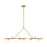 Crystorama Terrell 11 Light 46.5" Chandelier, Luxe Gold/White