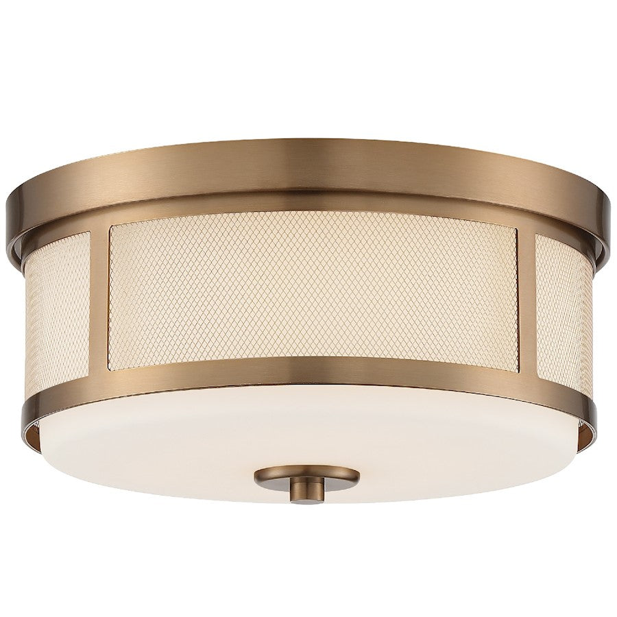 Crystorama Trevor 6.37" 2 Light Ceiling Mount