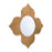 Crystorama Tullos 48" Mirror, Burnished Brass