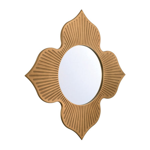 Crystorama Tullos 48" Mirror, Burnished Brass