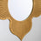 Crystorama Tullos 48" Mirror, Burnished Brass
