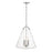 Crystorama Voss 4 Light 18" Pendant, Polished Nickel/Clear