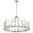 Crystorama Watson Chandelier, Polished Nickel