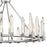 Crystorama Watson Chandelier, Polished Nickel