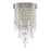 Crystorama Winfield 2 Light Sconce, Antique Silver