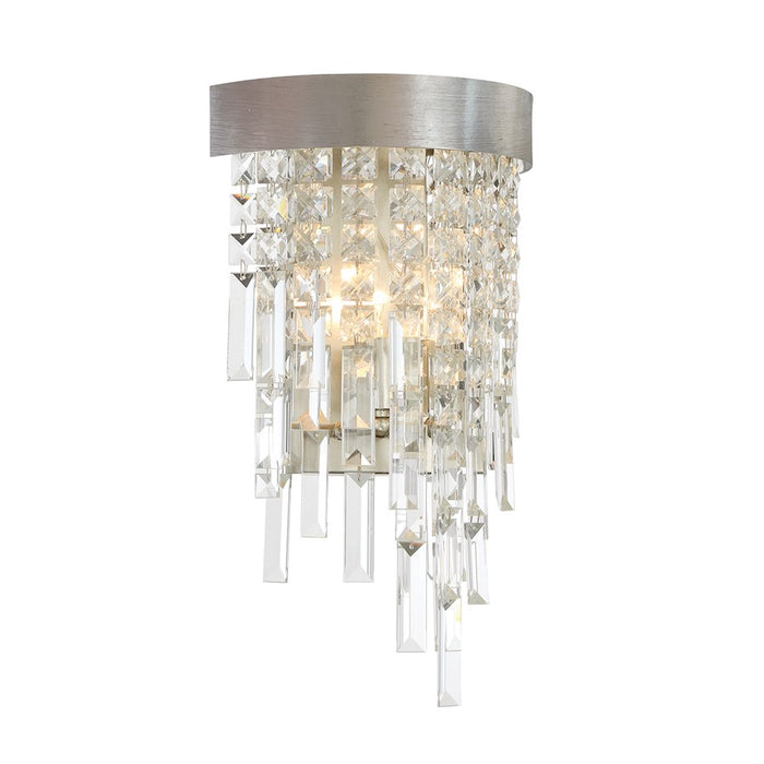 Crystorama Winfield 2 Light Sconce, Antique Silver