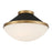 Crystorama Xander 2 Light Flush Mount, Vibrant Gold/Blue/White - XAN-8002-VG-BL