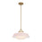 Crystorama Xander 1 Light 16" Pendant, Vibrant Gold/Blush - XAN-8006-VG-BH