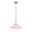 Crystorama Xander 1 Light 16" Pendant, Vibrant Gold/Blush