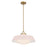 Crystorama Xander 3 Light 20" Pendant, Vibrant Gold/Blush - XAN-8009-VG-BH